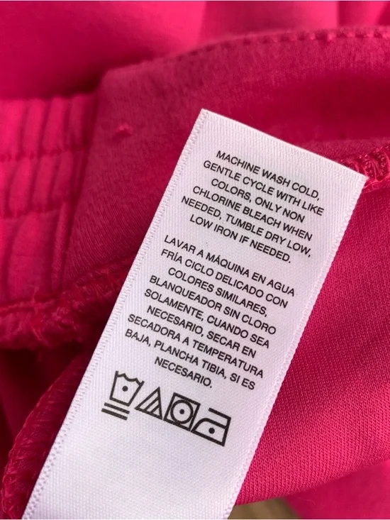 High Rise Wide Leg Hot Pink Women’s Pants Size XS NWT Elastic Back Waistband - Picture 13 of 15